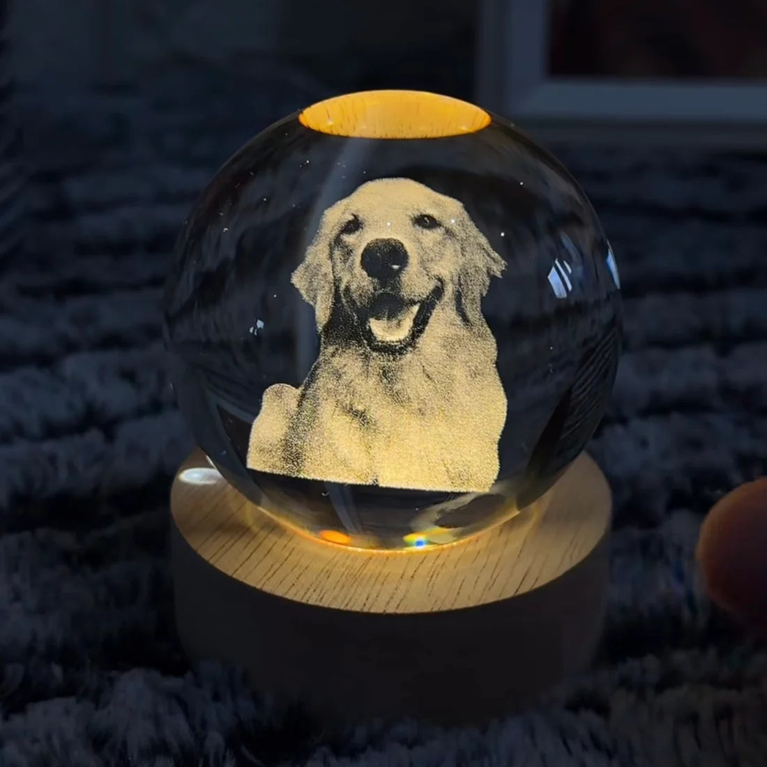 Esfera de cristal Personalizable